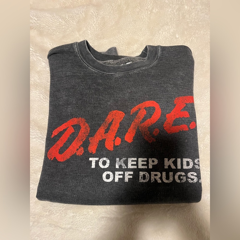 D.A.R.E crewneck